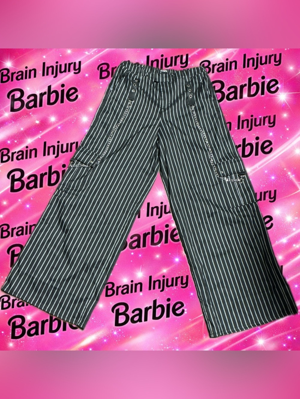 Alt pinstripe pants
